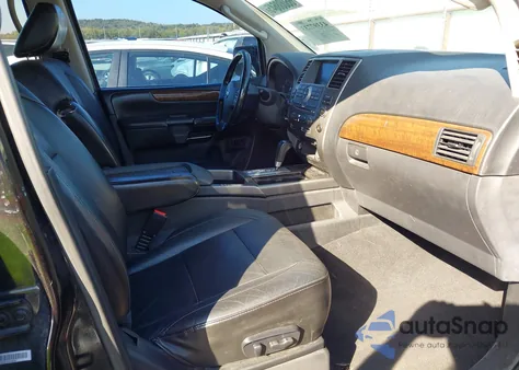 2011 Nissan Armada Platinum from USA, damaged, VIN 5N1BA0NC4BN609912